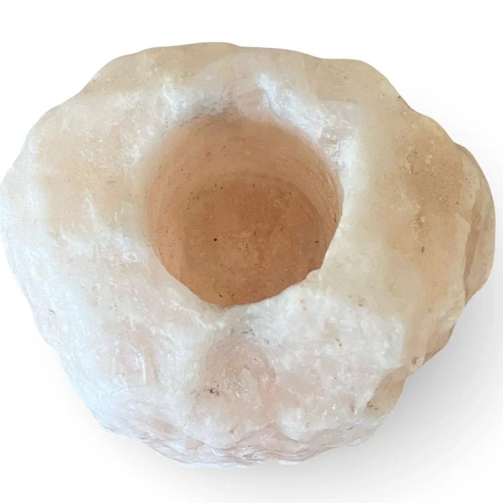 Himalayan Pink Salt Votive Candle Holder